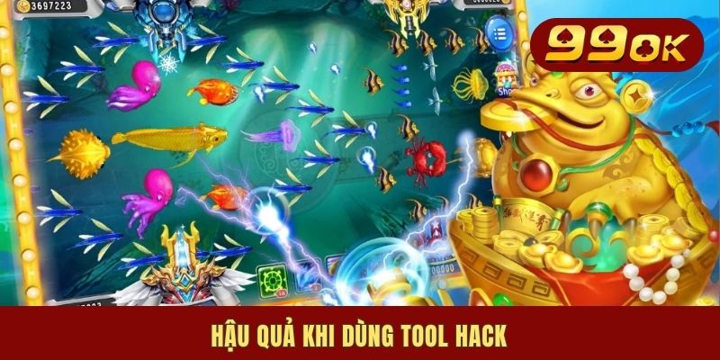 Hậu quả khi dùng tool hack
