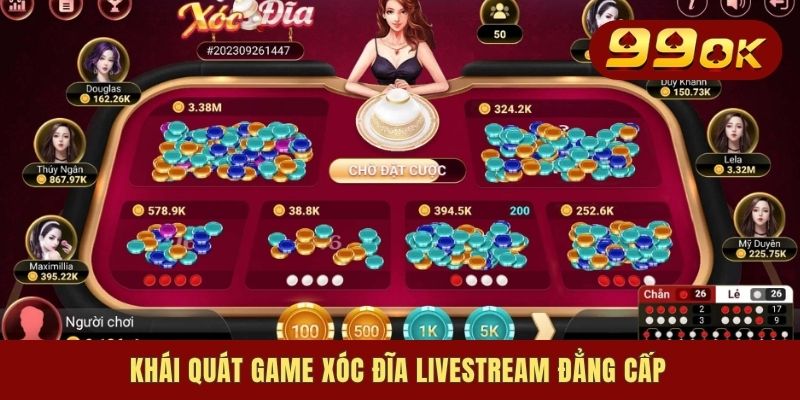 Khái quát game xóc đĩa livestream đẳng cấp